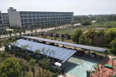 上海120KW车棚光伏发电项目